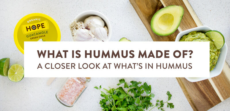 Hummus is made from what?