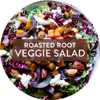 Roasted Root Veggie Salad