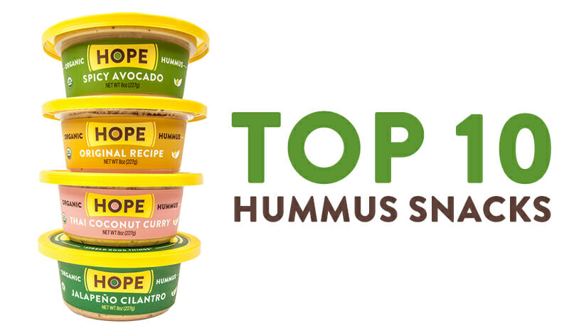 The Top 10 Healthy Hummus Snacks
