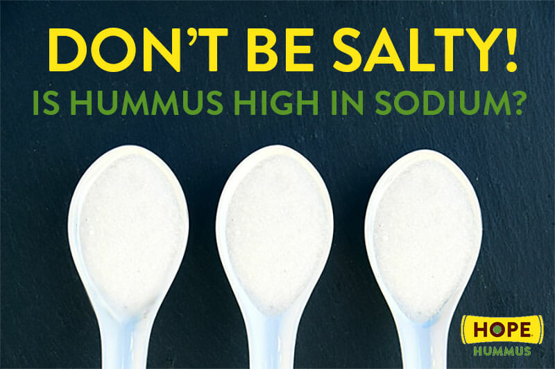 Is Hummus High in Sodium?