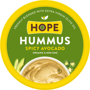 Spicy Avocado Hummus from HOPE Foods