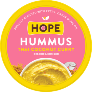 Thai Coconut Curry Lid from Hope Hummus