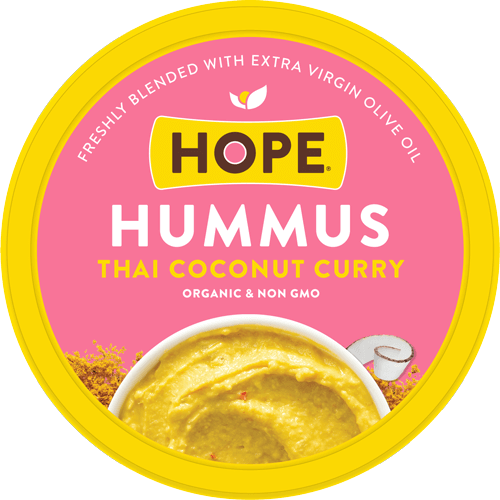 Thai Coconut Curry Lid from Hope Hummus