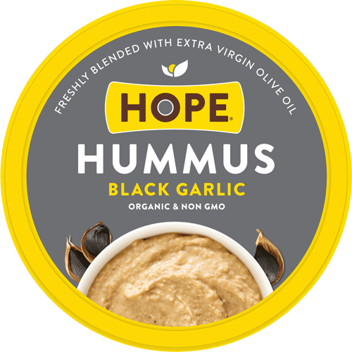 Black Garlic Hummus from HOPE Foods