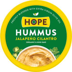 Jalapeno Cilantro Hummus from HOPE Foods