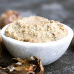 Baked Black Garlic Hummus - Simple Meal Recipe