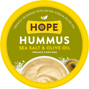 Sea Salt & Olive OIl Hummus Lid