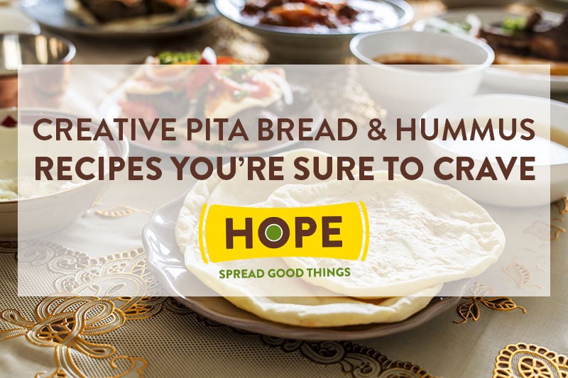 Pita bread and hummus recipes you're sure to crave