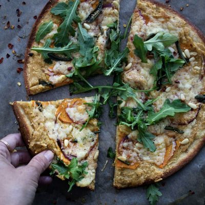 Roasted Butternut Squash & Sage Pizza:
